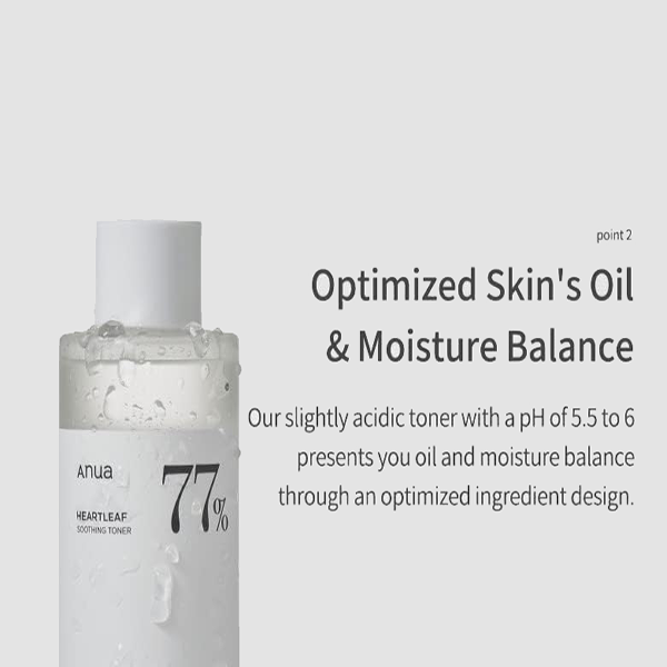Anua Heartleaf 77% Soothing Facial Toner For Redness & Acne- Prone Skin Type 250ml