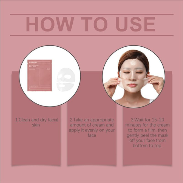 Biodance Bio-Collagen Deep Moisturizing Night Mask – Strengthens Skin Barrier, Imported Collagen Formula, 4 Sheets per Pack